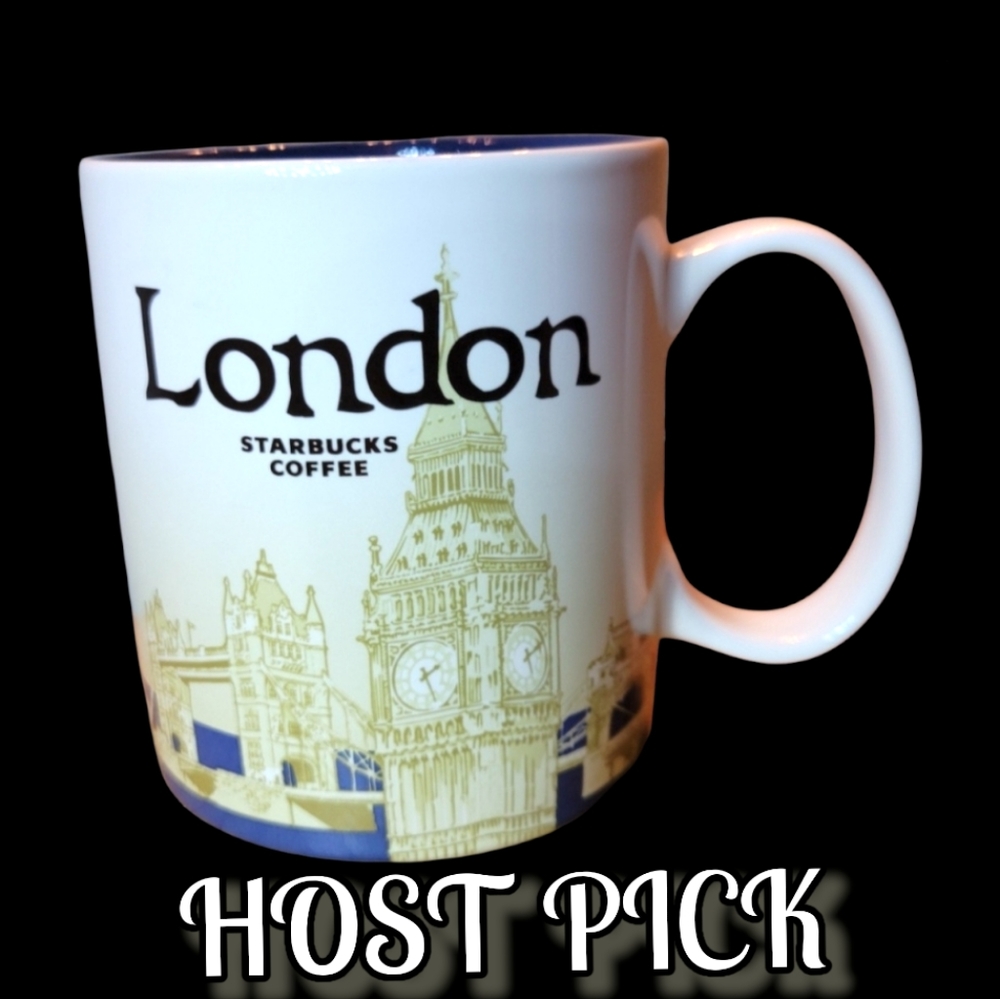 Vtg '16 Mug Cup Coffee Tea STARBUCKS LONDON Global Icon City COLLECTOR'S Avon